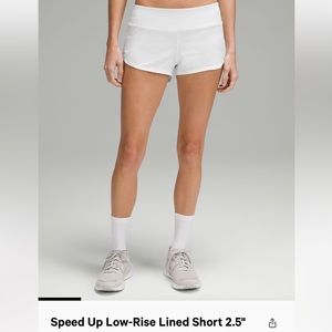 Lululemon Speed up short 2.5 in.